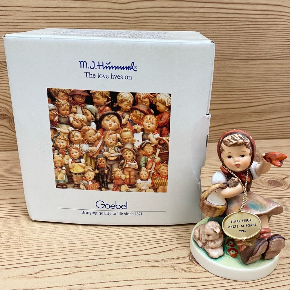 Vintage Hummel Goebel HUM 65 Farewell 4 3/4” Figurine MIB